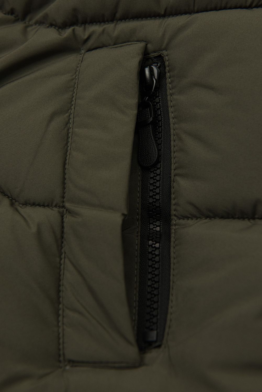 Winterjacke mit Kapuze EVEREST Khaki