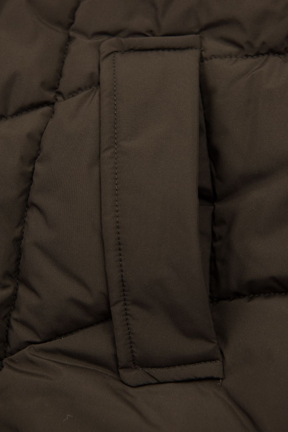 Steppjacke für den Winter Schokoladenbraun