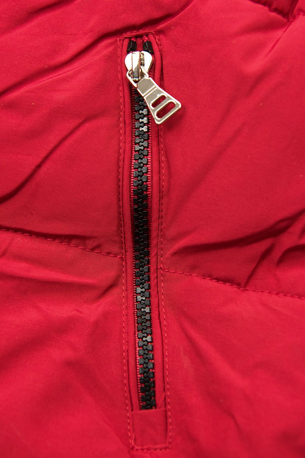 Winterjacke rot/schwarz