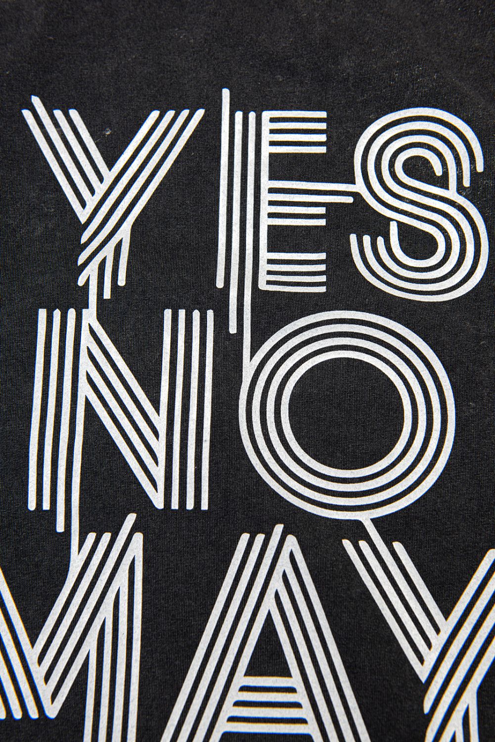 Tunikashirt mit Print YES NO pink