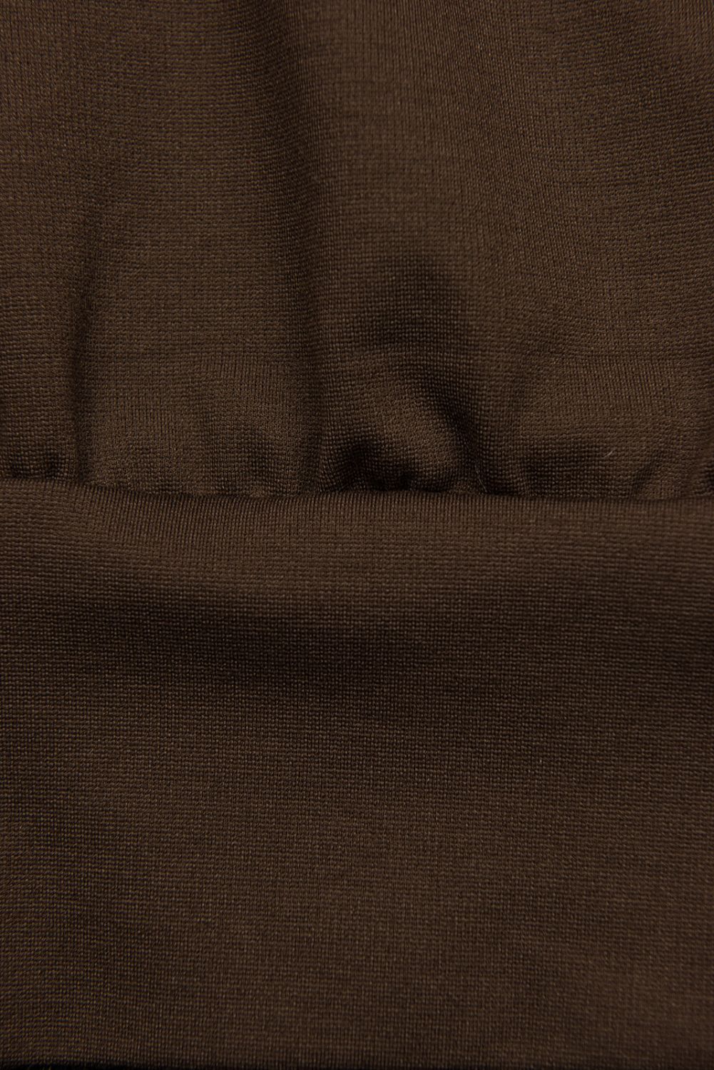 Sweatshirtkleid mit Spitze Braun