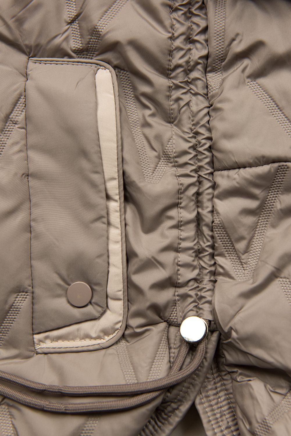 Sportliche Steppjacke Mauve