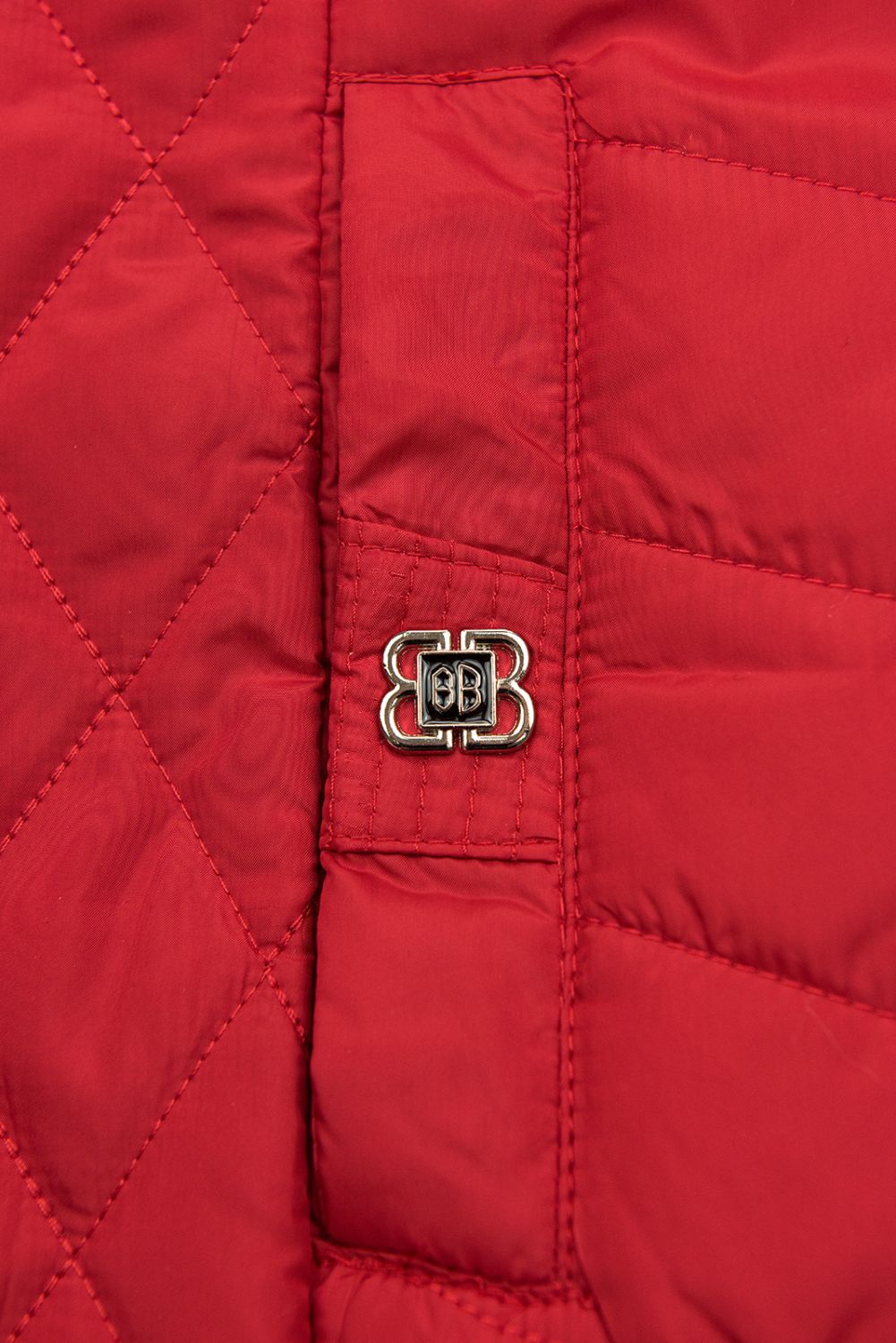 Weste mit Kapuze Rot