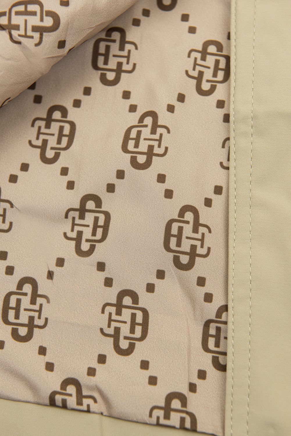 Zweireihiger Trenchcoat Beige