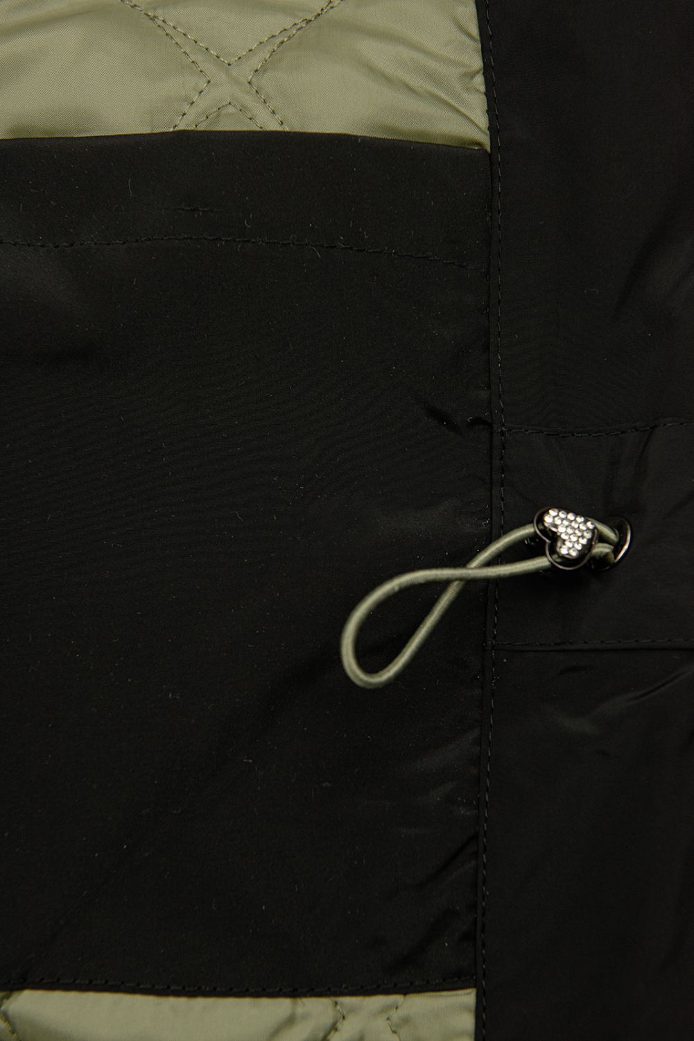 Übergangs-Kapuzenjacke Khaki