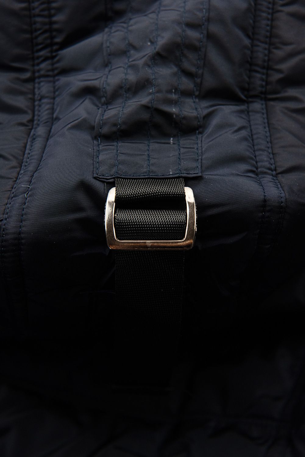 Wintermantel mit Teddy-Futter Dunkelblau