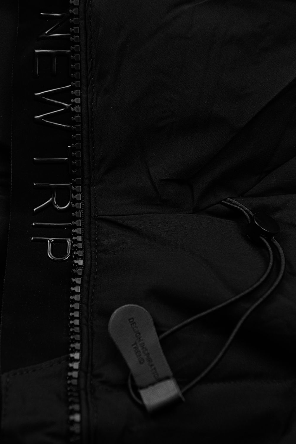Damen-Winterjacke mit Kapuze FLURRY Schwarz
