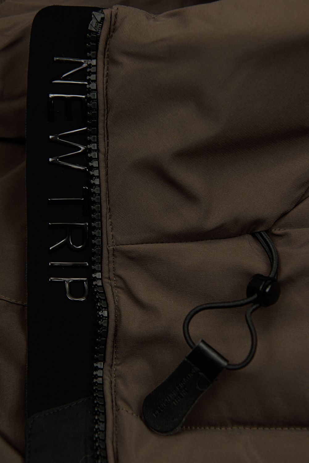 Damen-Winterjacke mit Kapuze FLURRY Braun