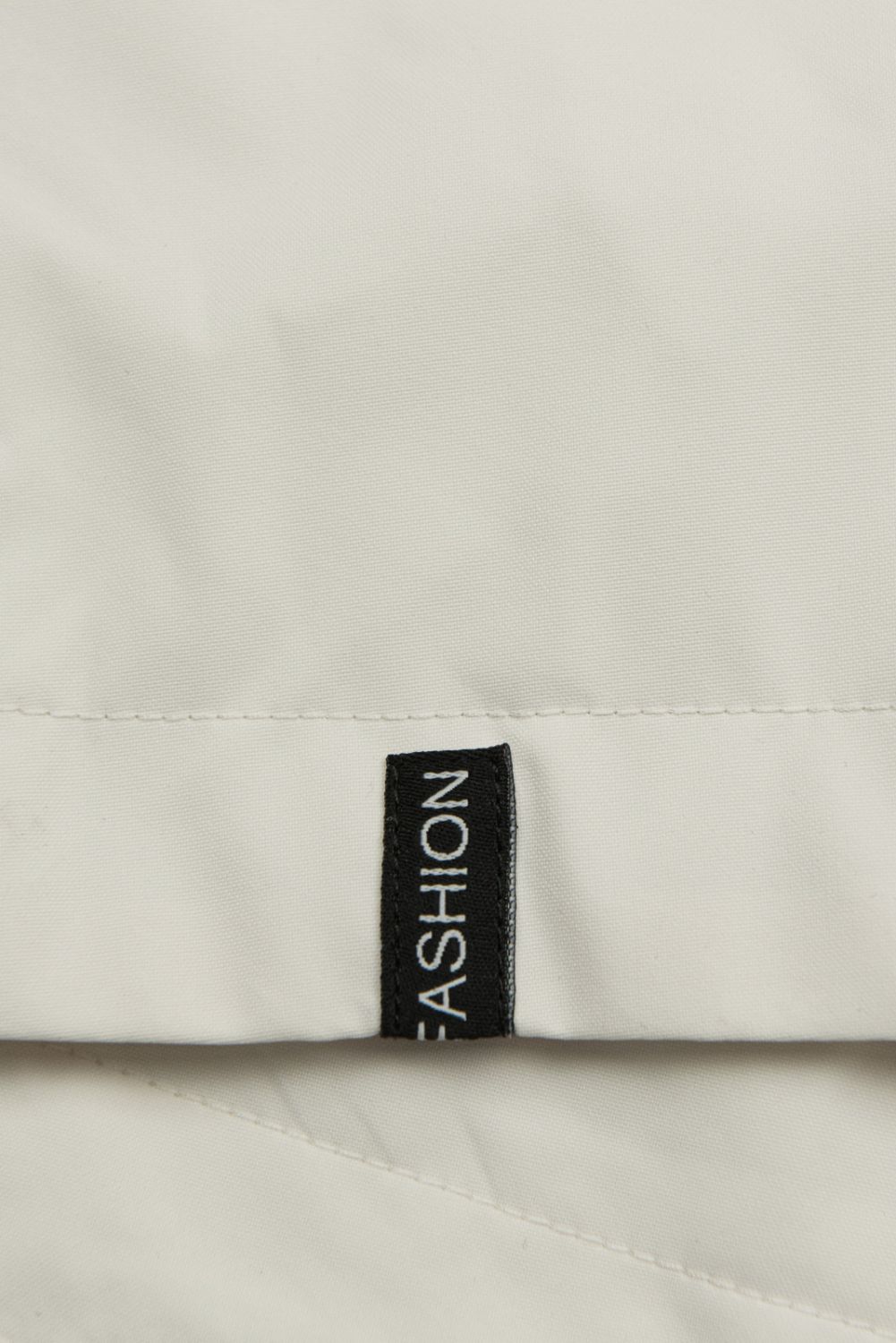 Damen Übergangsparka mit Kapuze – Ecru