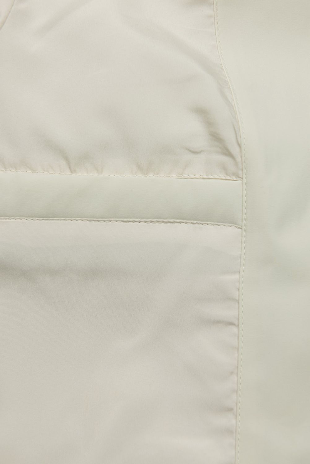 Damen-Übergangsjacke mit Kapuze - Ecru