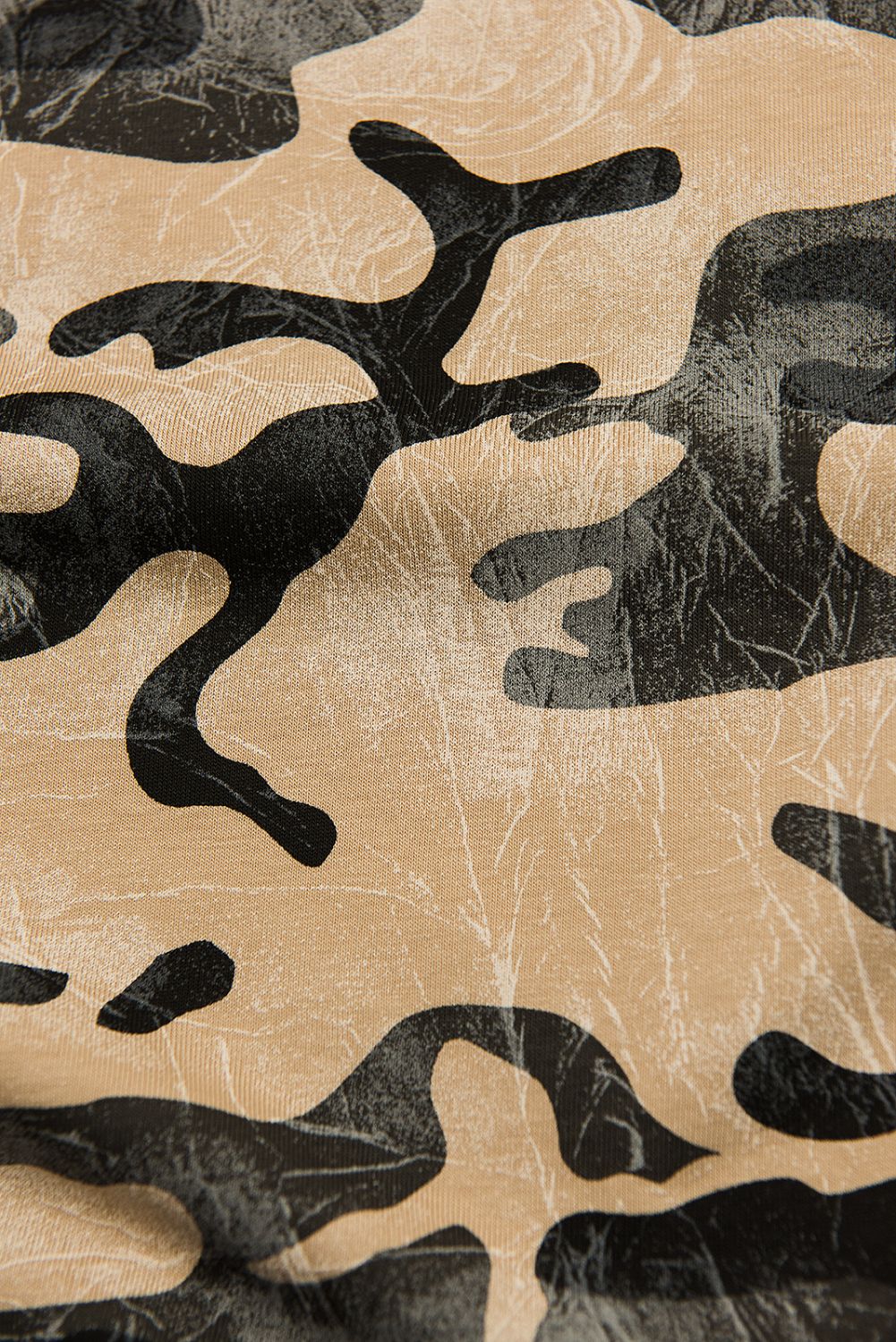 Lässiges Army Kleid braun