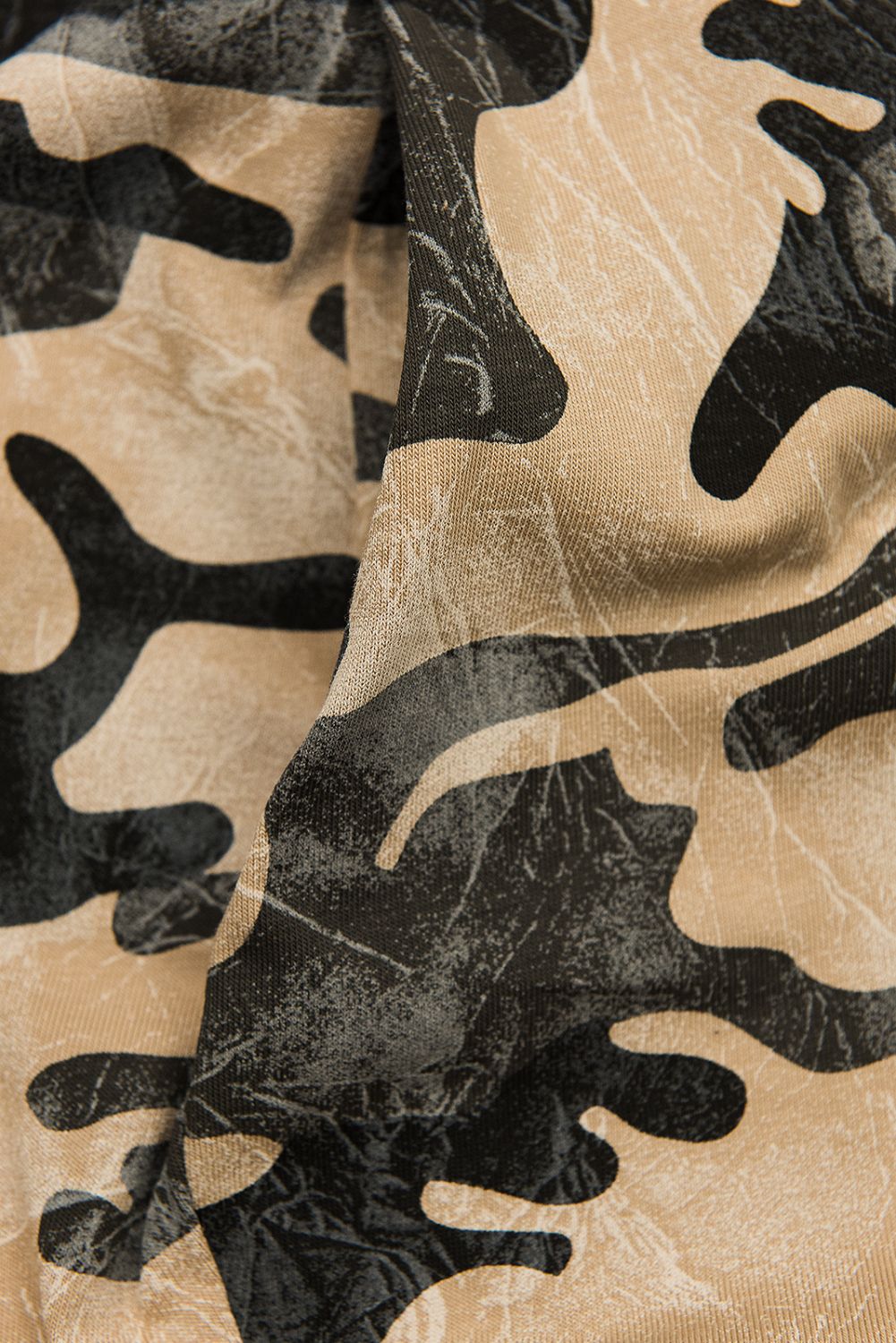 Lässiges Army Kleid braun