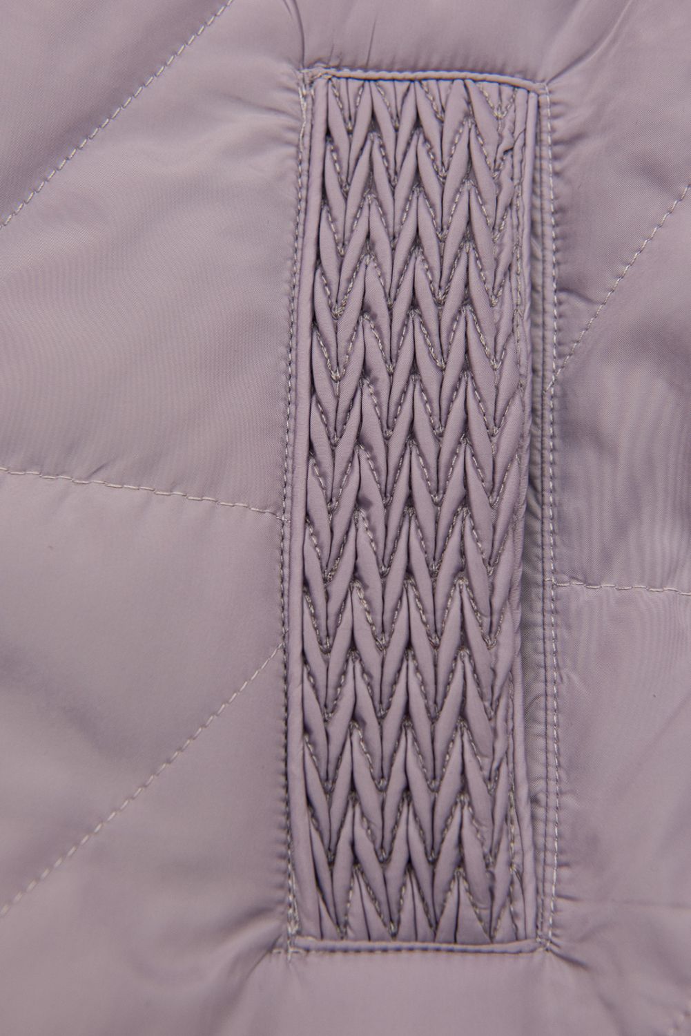 Gesteppte Damen-Frühlingsjacke Lila