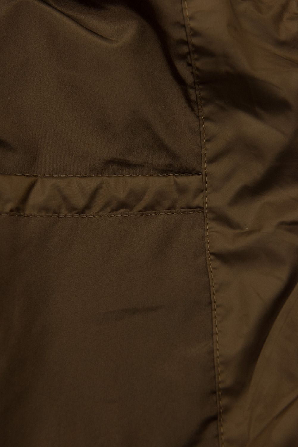 Damen-Übergangsjacke mit Strickärmeln Braun