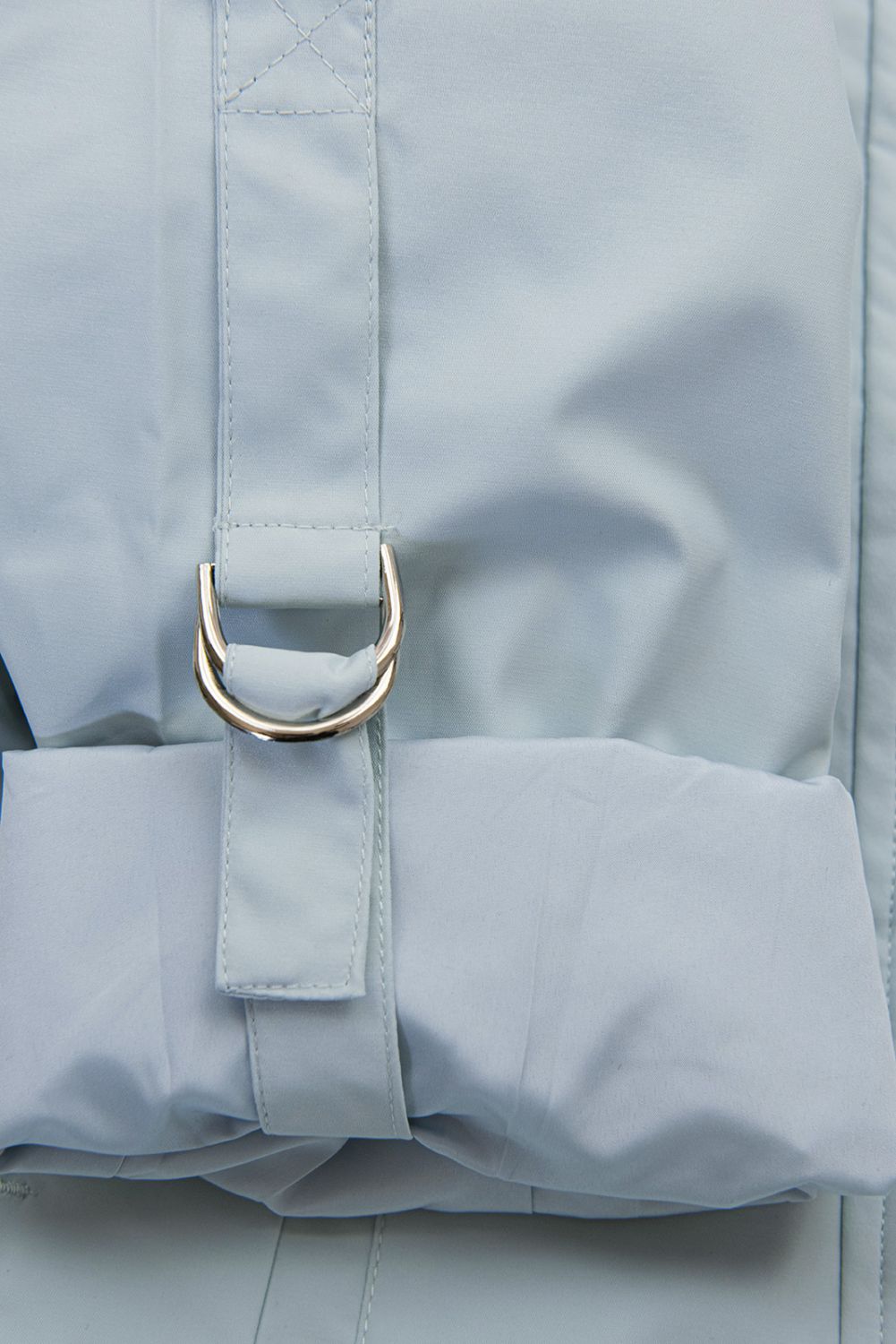 Hellblauer Parka für Frühling/Herbst