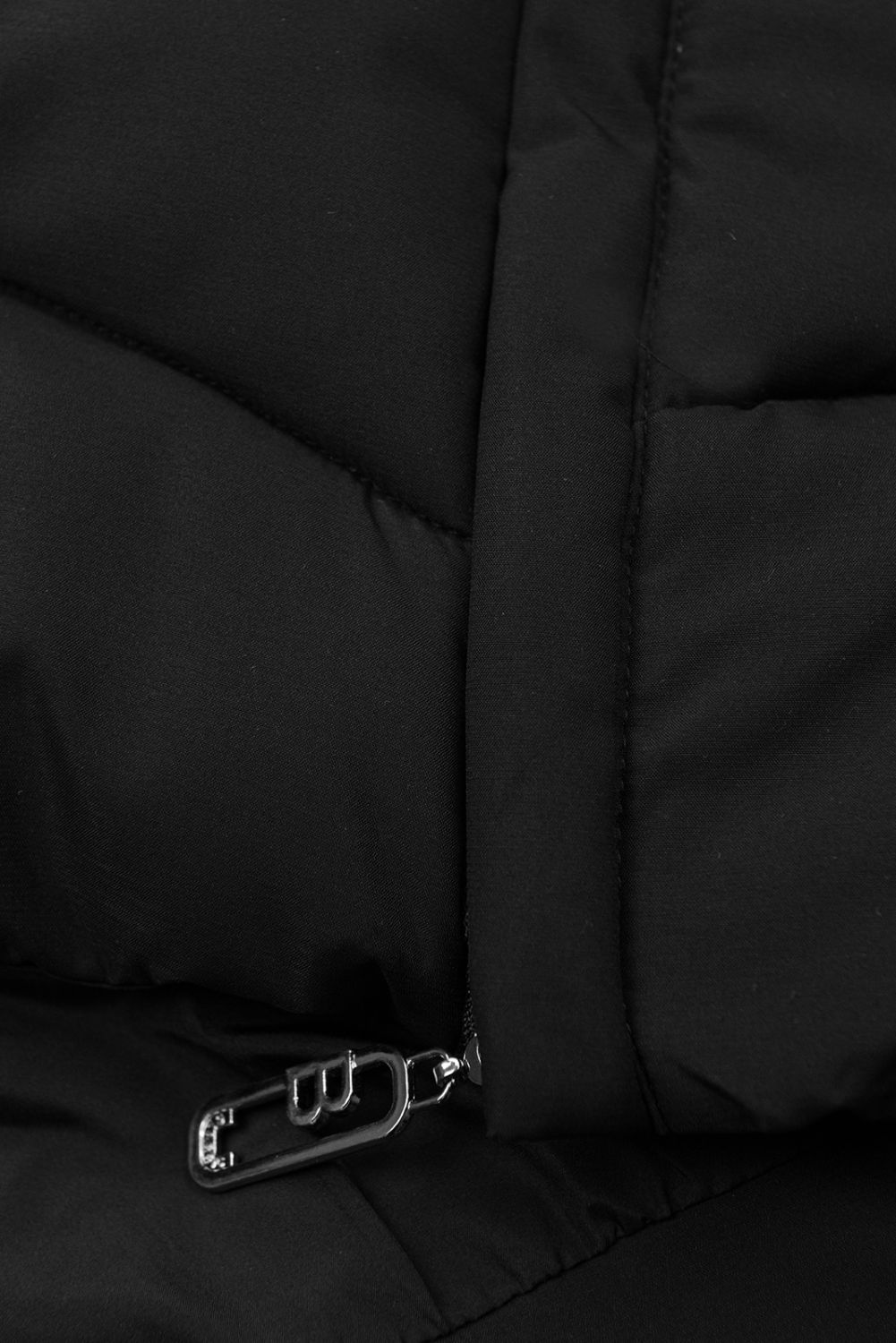Winterjacke mit Kapuze SNOW Schwarz