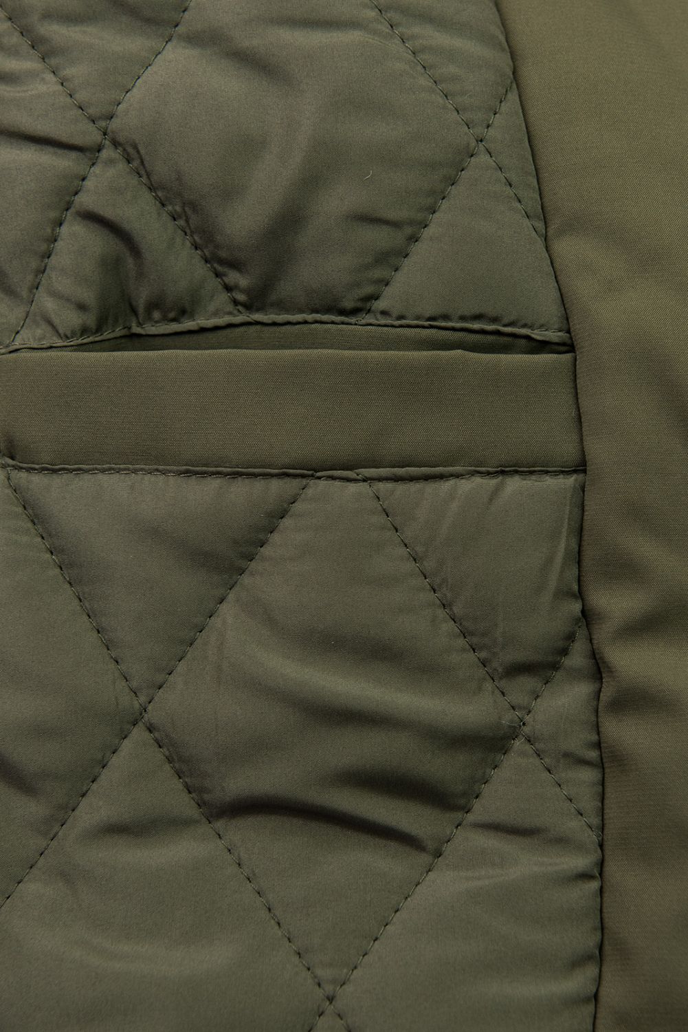 Damen Winterparka mit Taillenzug Army