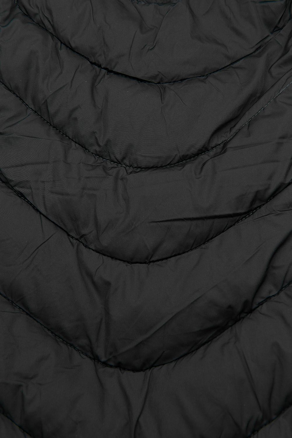 Winterjacke mit warmes Futter-Plüsch schwarz