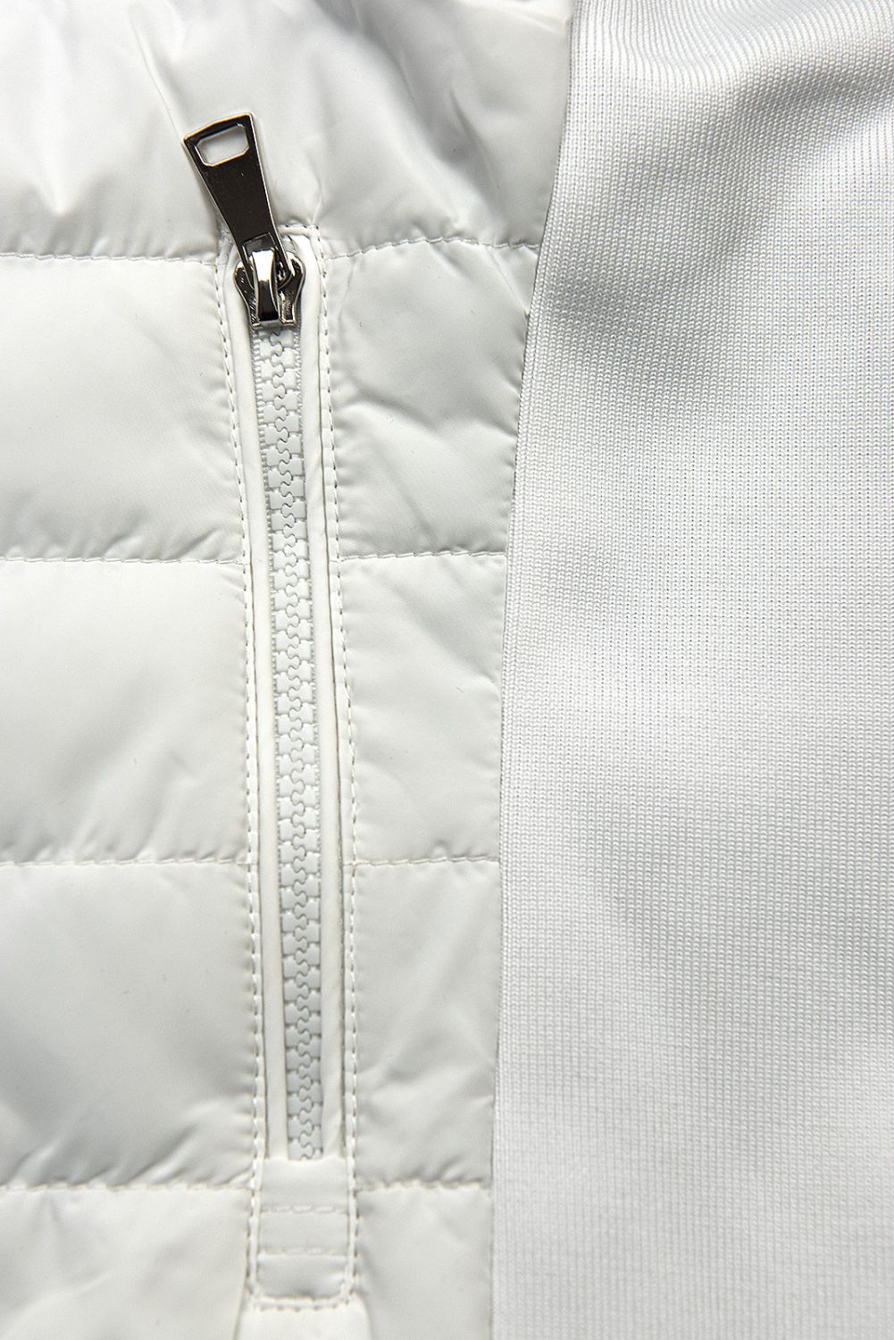 Beidseitig tragbare Jacke in Weiß