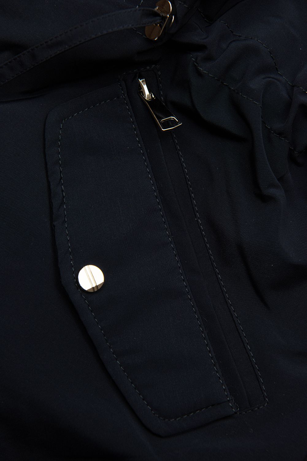 Wendejacke mit abnehmbarer Kapuze Navy/Rot