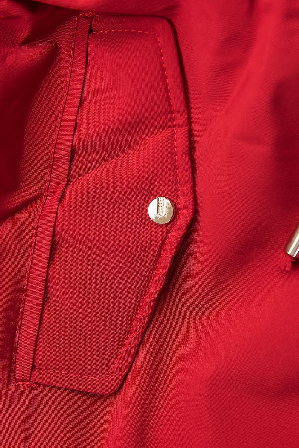 Parkajacke mit Wendemöglichkeit rot