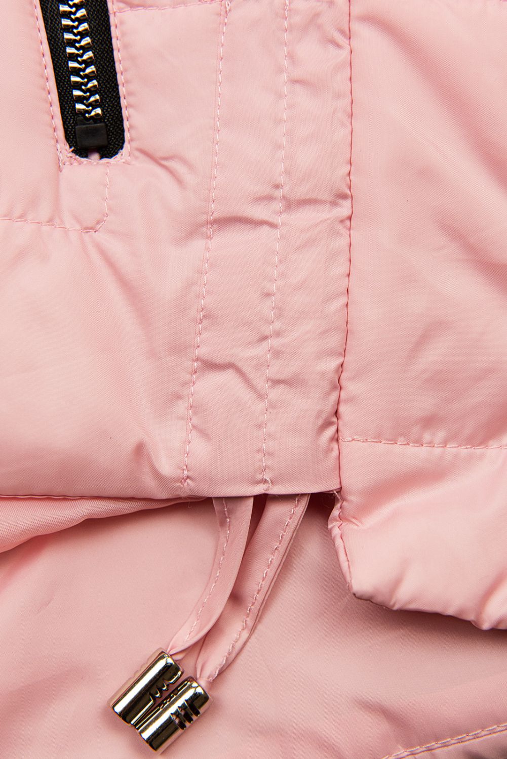 Steppjacke mit Kapuze Rosa