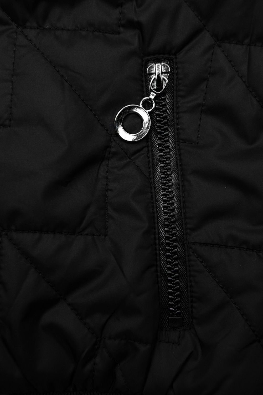 Steppjacke im Bomber-Style Schwarz