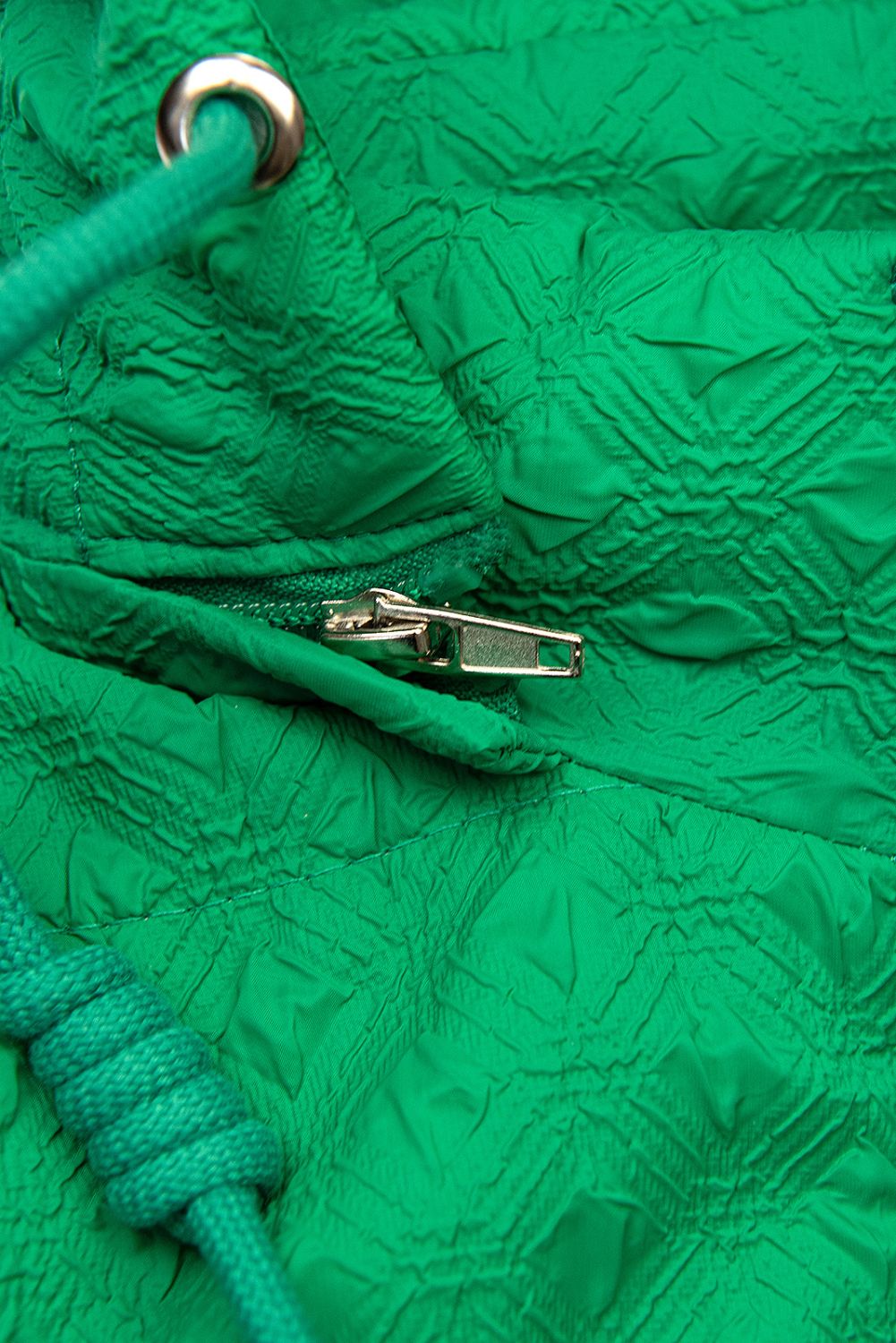 Bomberjacke mit Kapuze Grün
