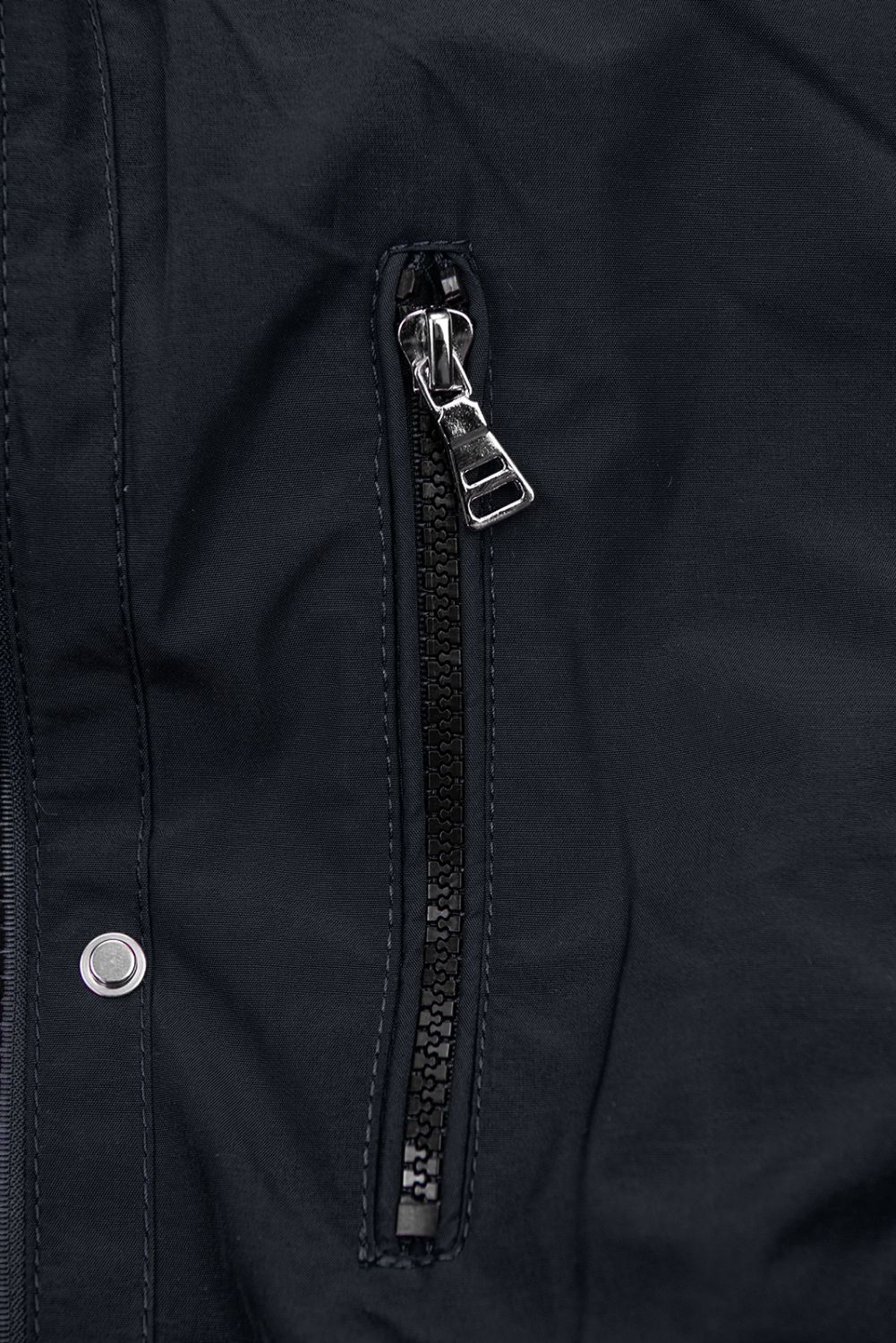 Parkajacke mit abnehmbarem Teddy-Futter dunkelblau/beige