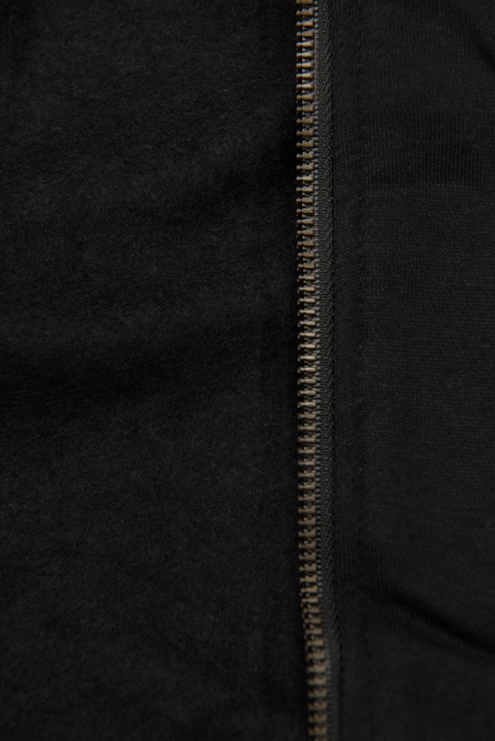 Sweatjacke mit Reißverschluss schwarz