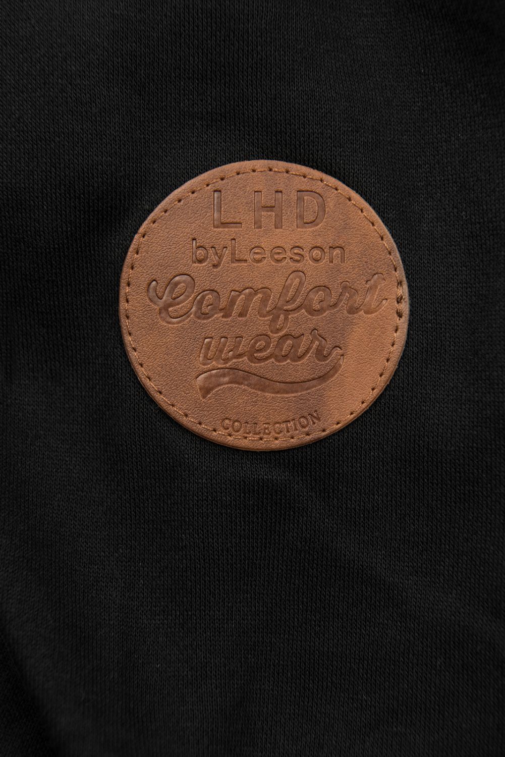 Sweatjacke mit Reißverschluss schwarz