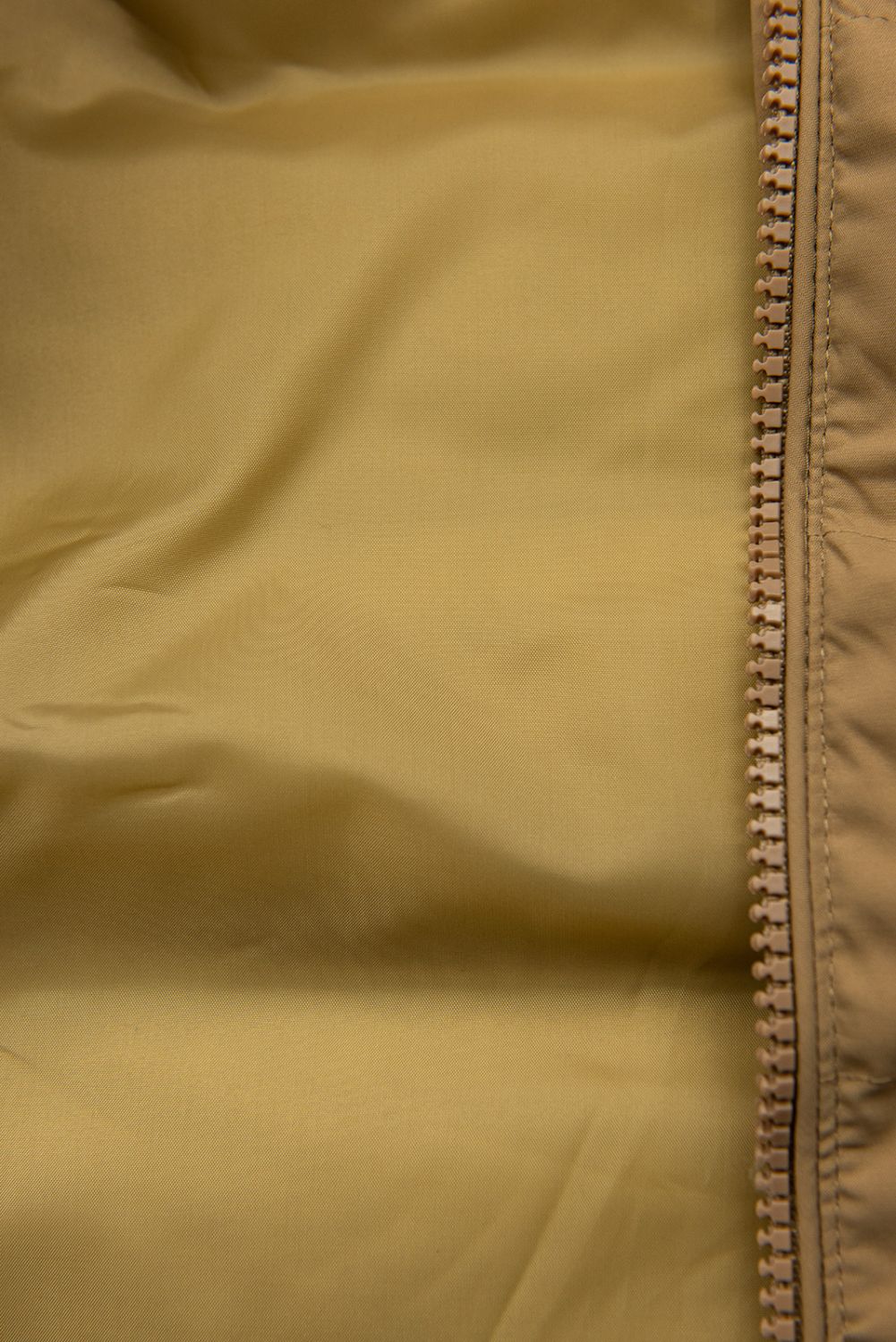 Winter Steppjacke mit Kapuze Hellbraun