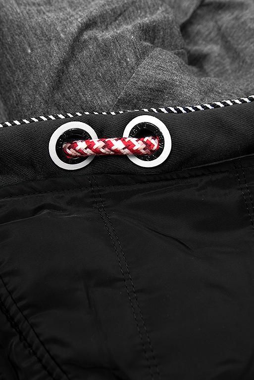 Sportliche Sweatjacke schwarz