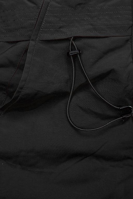 Winter Wendejacke schwarz/gelb