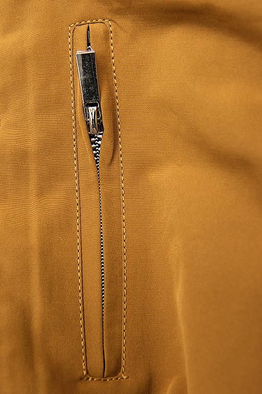 Winter Parkajacke mit Kunstfell braun/ecru