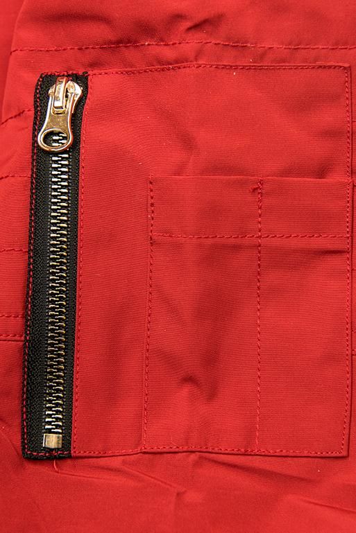 Wendeparka rot/schwarz