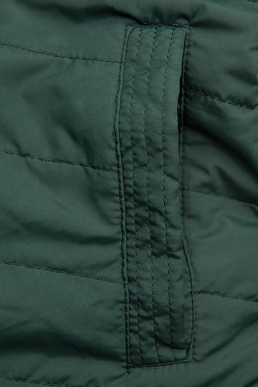 Parka mit Hahnentrittmuster braun/grün