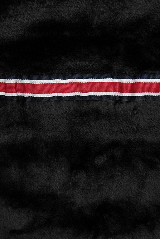 Winter Steppmantel grau/schwarz
