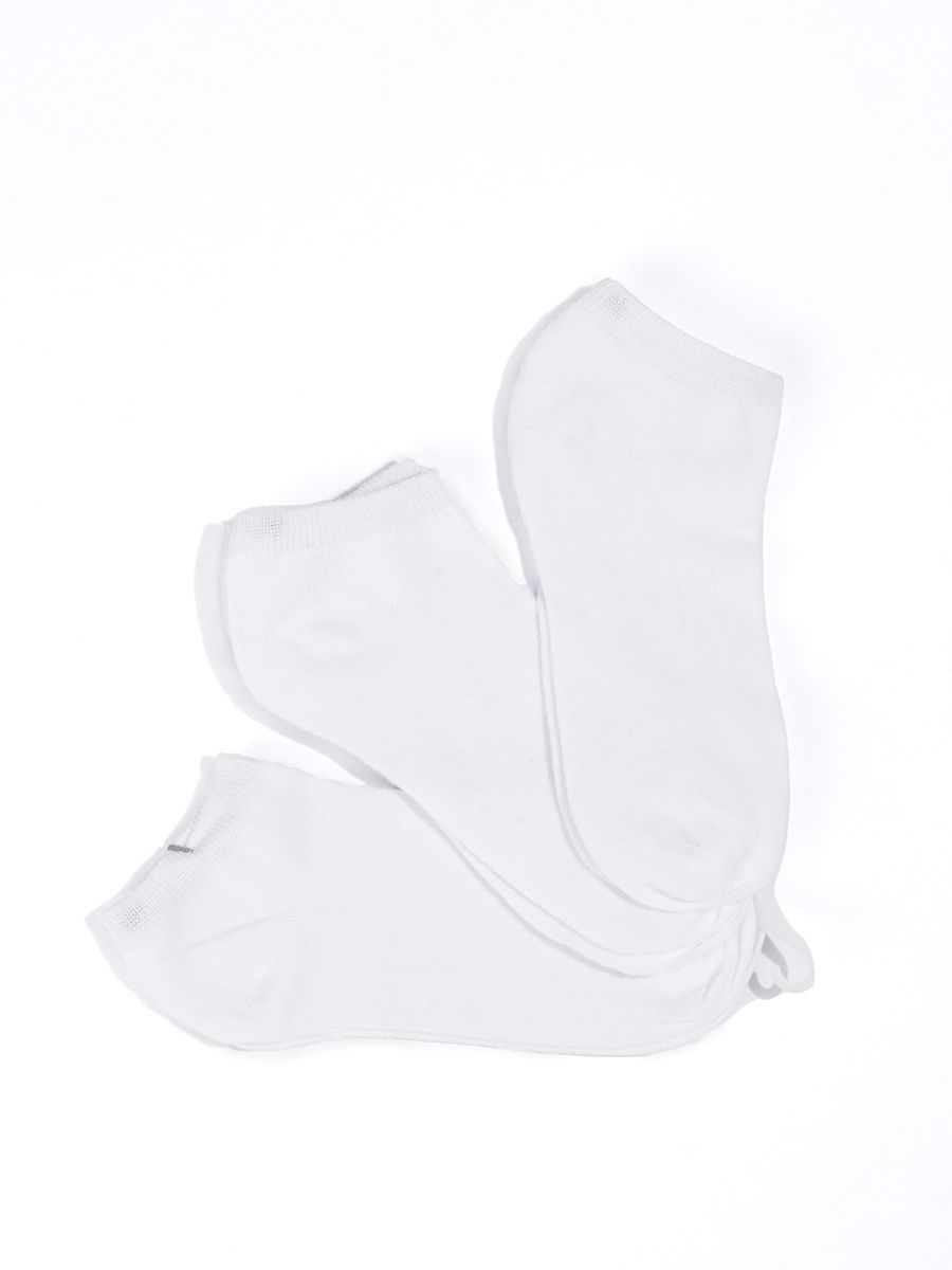 Damensocken Weiß 3-Pack