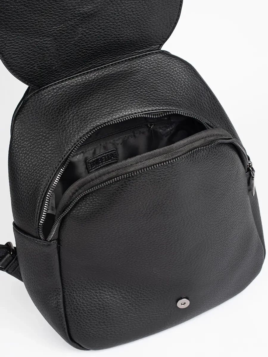 Klassischer schwarzer Damenrucksack