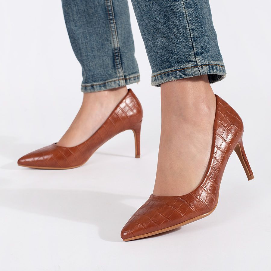 Braune High Heels