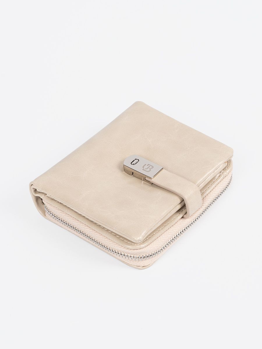 Elegante weiße Damenbörse