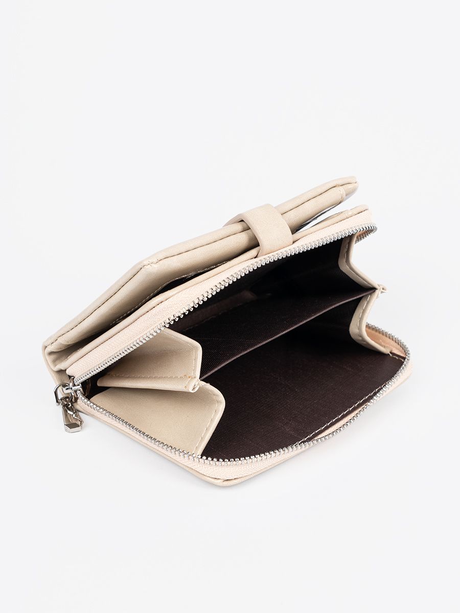 Elegante weiße Damenbörse