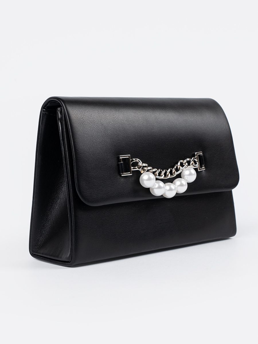 Elegante schwarze Handtasche