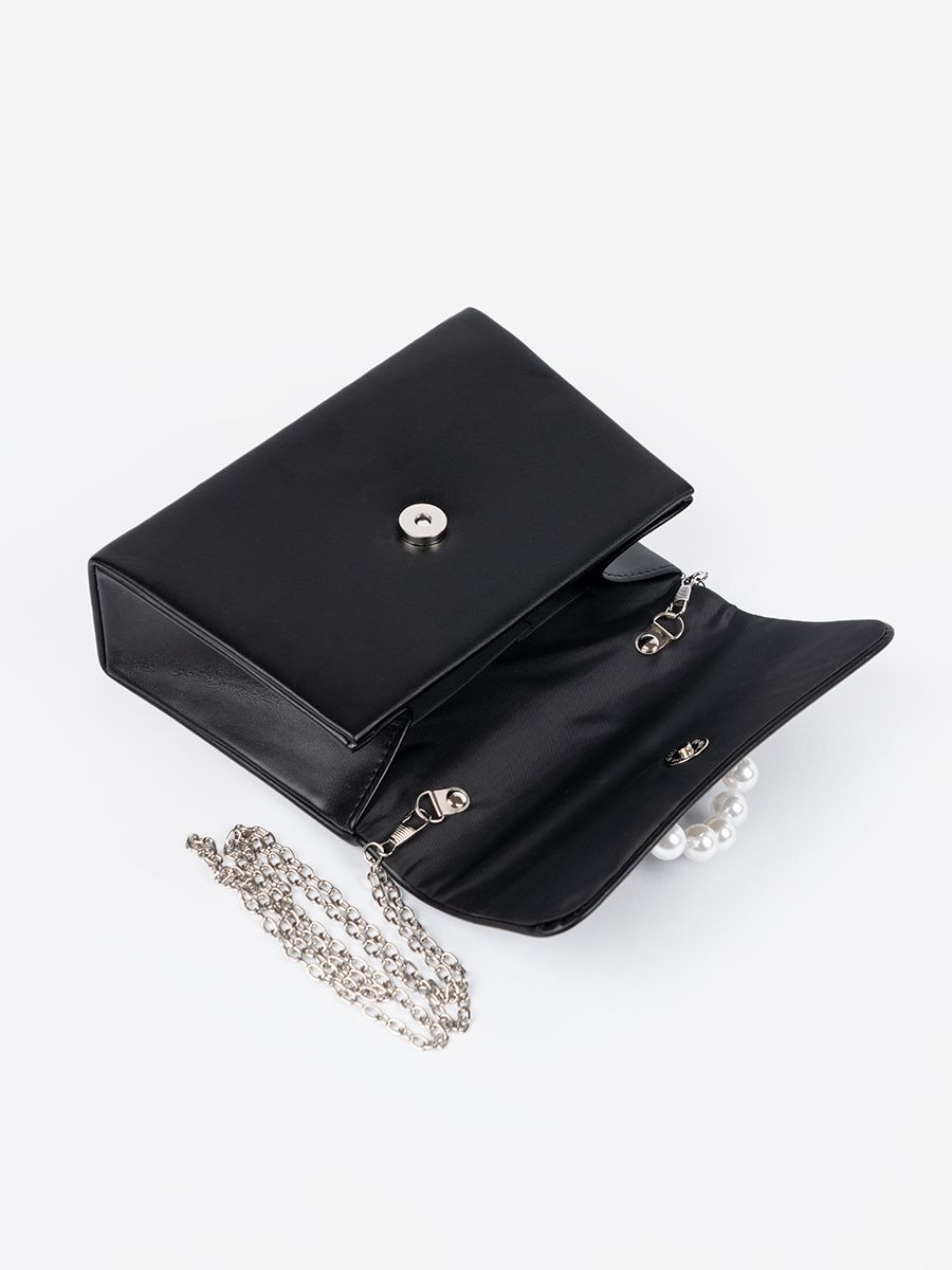 Elegante schwarze Handtasche