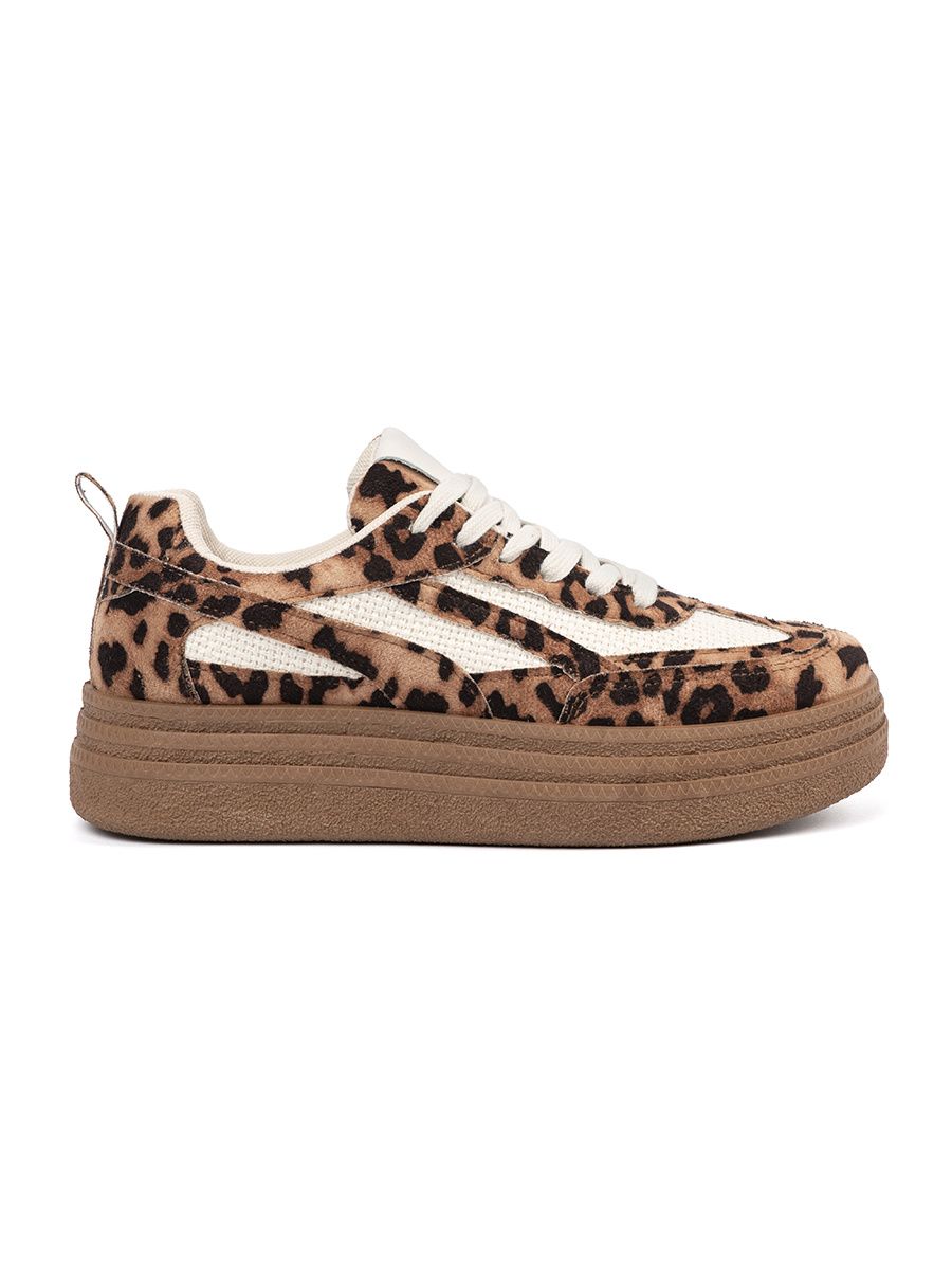 Damen Sneaker im Leopardenmuster