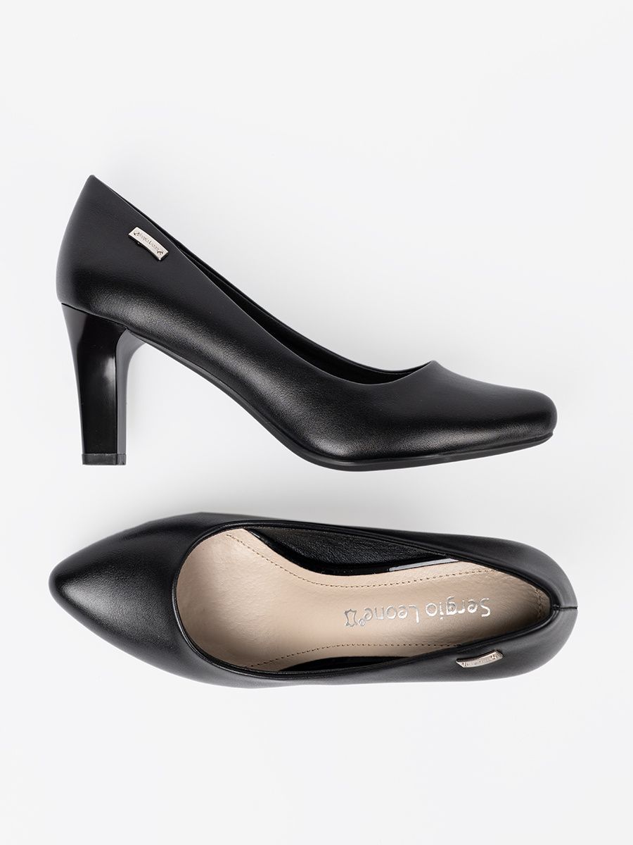Stilvolle schwarze Pumps