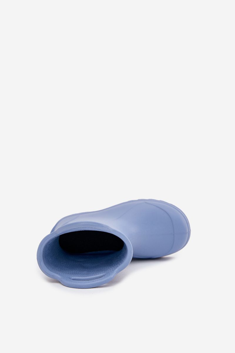 Blaue Kinder-Gummistiefel aus Schaumstoff