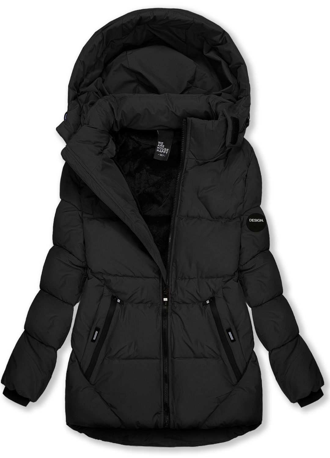 Jungen Winterjacke Schwarz
