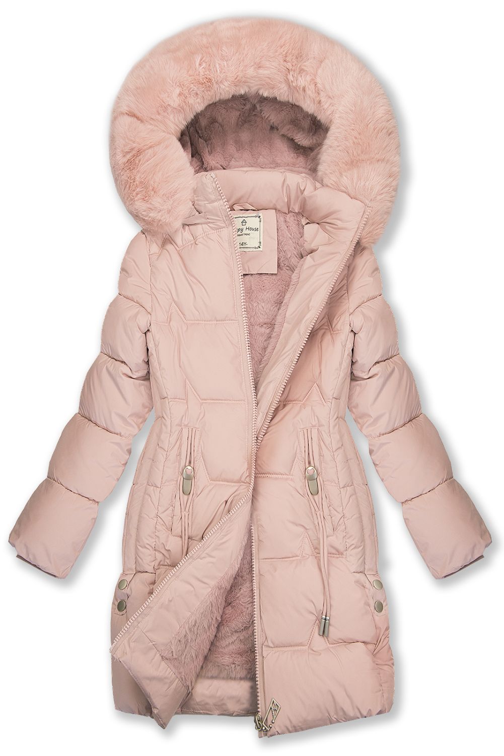 Mädchen Winterjacke Rosa